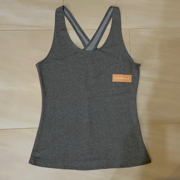 ThirdLove Open Back Tank Workout Athletic Fitness Athleisure Top NWT Size small - Picture 4 of 6